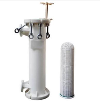 Polypropylene Plastic Bag Filter Housing Vessel Food Chemical Liquid PPH Reinforced