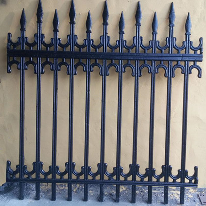 Garden Decoration Customized Decorative Metal Fence Panels / Gate / Railings