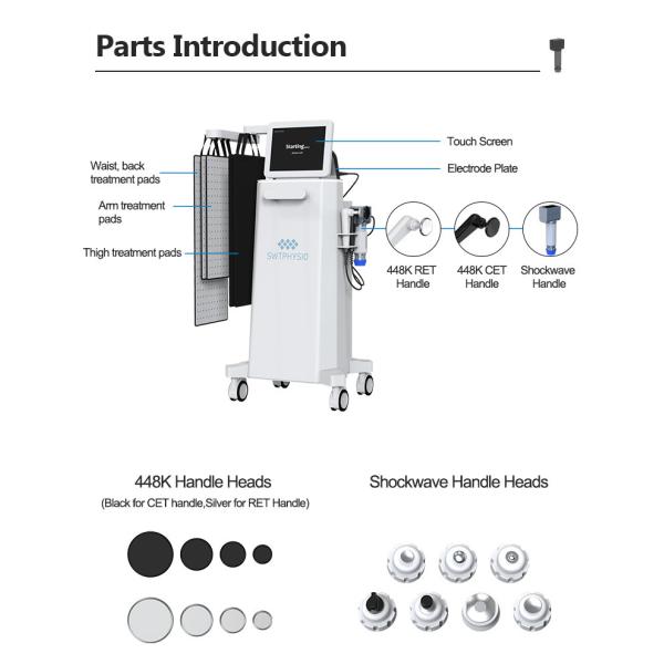 448K máquina de escultura de grasa máquina de cavitación para relajación posparto