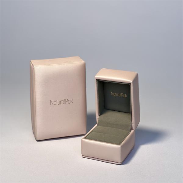 PU Jewelry Gift Ring Watch Necklace Packaging Boxes Custom Logo Printing