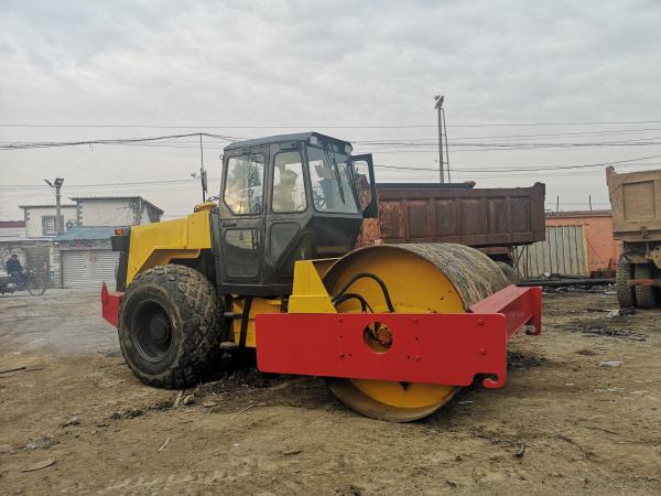 Wheel 10 Ton Road Roller , Diesel Road Roller 0 - 8 Km / H Speed Range