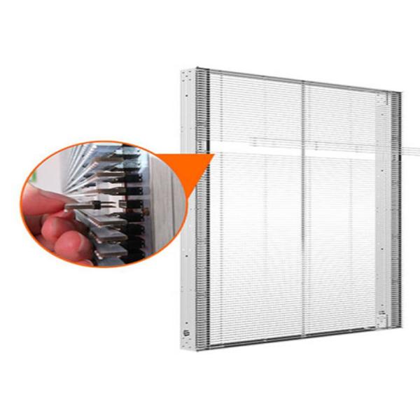 Transparent Glass LED Display See Through LED Screens Full Color Video Wall for Shopping Mall