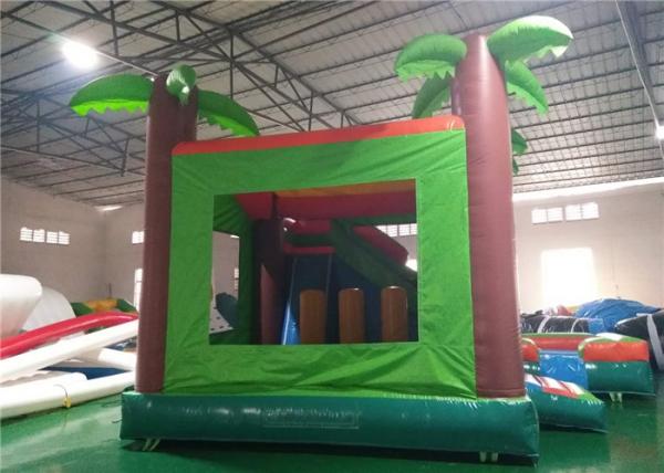 Tree Kids Commercial Bounce House Full Digital Printing Convenient Installation
