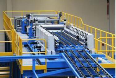 8 -12 m/Min Continuous Polyurethane Sandwich Panel Production Line For Roof / Wall Panel