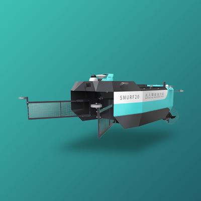 Electric Bathymetric Unmanned Survey Boat SMURF 20kg Garbage Carrying Image Identification