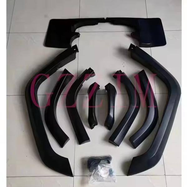 Toyota Prado FJ120 2003-2009 LHD Car Matas de piso negras TPE Almohadillas de piso almohadilla de pie Accesorios interiores de automóviles Almohadilla de piso