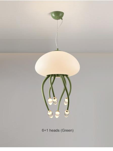 Cream style designer jellyfish chandelier minimalist and creative living room light(WH-AP-563)