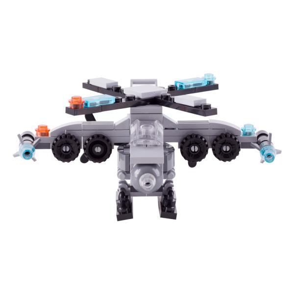 7 in 1 with bricks baseplate compatible legoinglys city construction bricks helicopter car building blocks toys