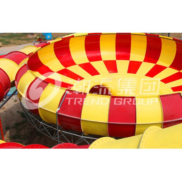 Os jogos da corrediça de água da bacia do espaço, associação da fibra de vidro deslizam o espaço de 30mx72m