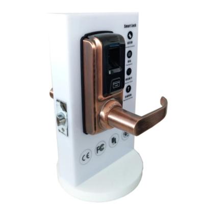 Conveniente super chave mecânico da fechadura da porta esperta pequena da impressão digital para a porta de madeira