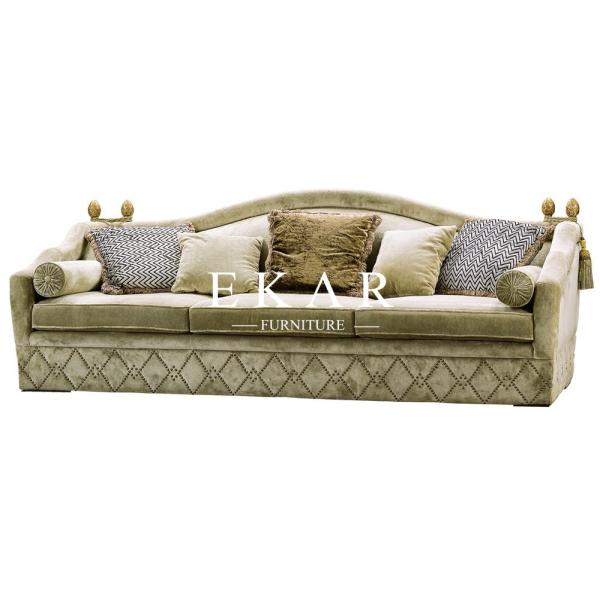 Royal Living Room Furniture Luxury Fabric Arab Sofa Sets Designs  MKBN-KS2302-002-001