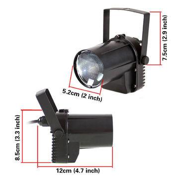 White LED Special Effects Lights DMX512 Wear Resistance Cree LED Spot Light