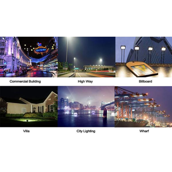 IP66 120Lm/W Commercial Exterior LED Lights High Brightnes GS SAA Approved