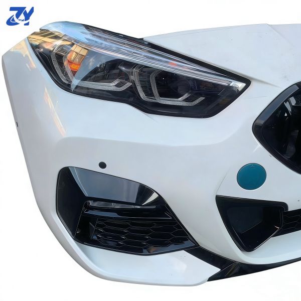 High Quality Used Body Kit Front Bumper Assembly with Grille Radiator Fan Parking Sensors and Headlights for BMW 2 Series F44