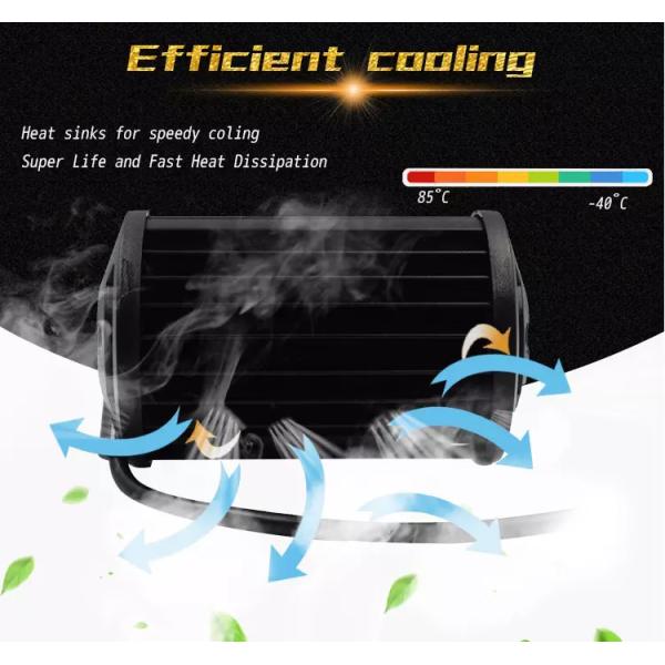 72W 5 Inches Waterproof LED Work Lights , 3800lm LED Driving Lights For Cars