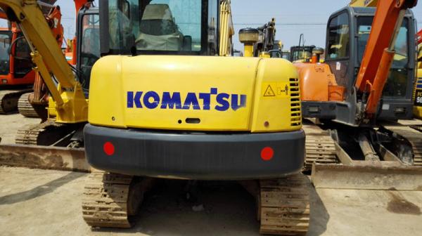 Used komatsu pc65 pc56-7 pc35mr pc55mr crawler excavator