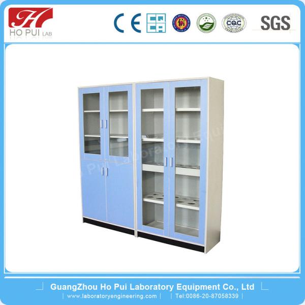 Floor Standing Pharmacy Medicine Cabinet with Aluminum And Wood