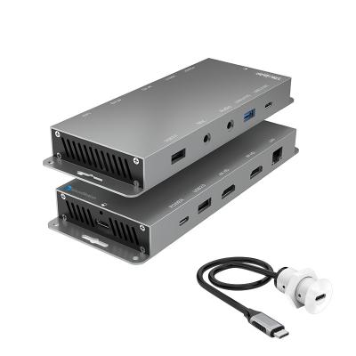Port USB3.0 monté sur le mur avec double HDMI MST