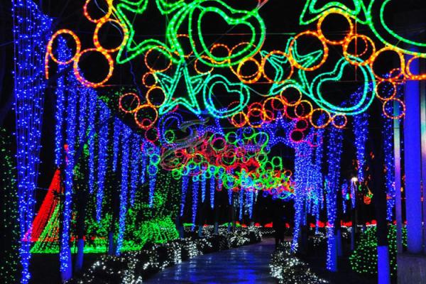 Popular Fabric Chinese Lanterns Hand Made For Lantern Festival Light Show