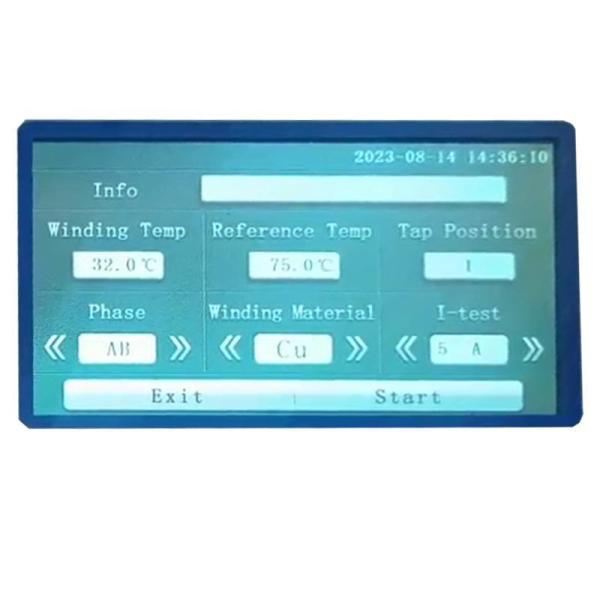 Series Transformer Winding DC Resistance Tester Single Phase 0-100 Ma Certificate