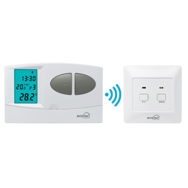 CE eletrônico programável ROHS do aquecimento de água do termostato da sala de 5 + 2 Digitas