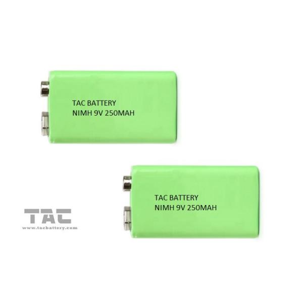 Батареи 9V 250mAh Ni MH большой емкости/батареи гидрида металла никеля перезаряжаемые