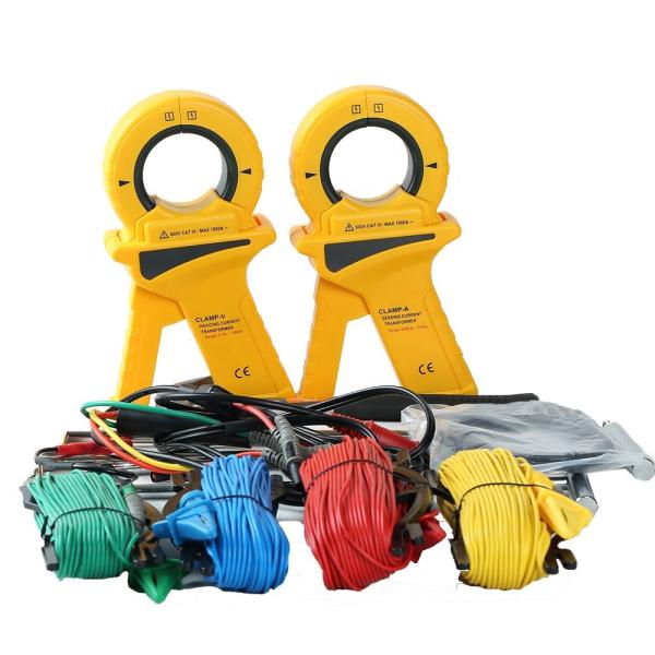 Dual Clamp Earth Resistance Tester MS2308 300kΩ With USB Interface