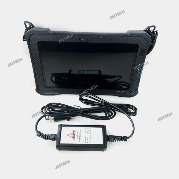 Pronto para usar Xplore Tablet +Deutz Communicator OBD Adaptador com SerDia Software para diagnóstico SerDia 2010