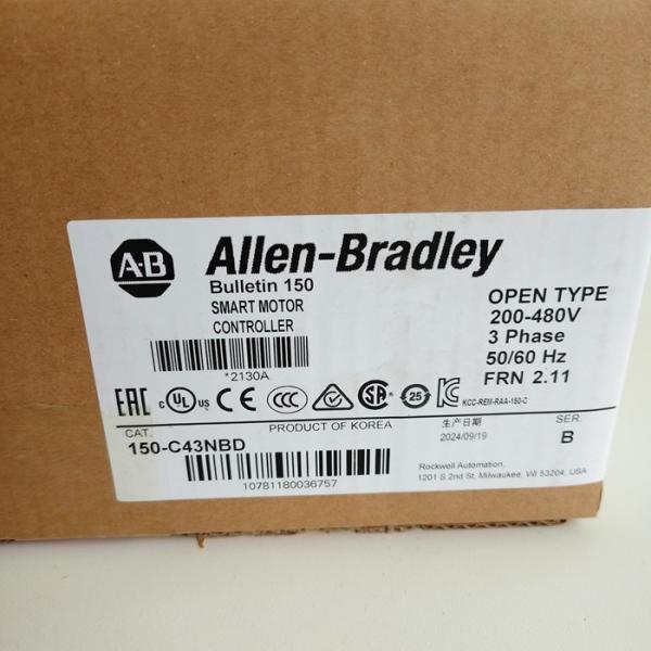 Energy Saving Allen Bradley PLC Allen Bradley 150-C43NBD Intelligent Improving Motor Efficiency