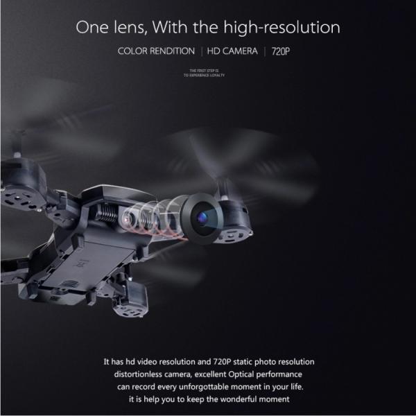 New style 2.4Ghz 4CH Altitude Hold Headless Mode One Key Return Fold 4K HD camera if609 drone RC Quadcopter