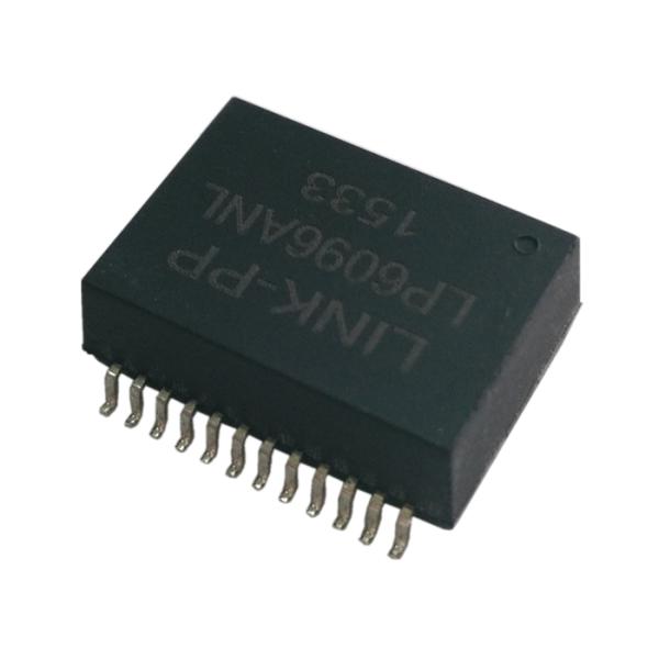 Гигабитный Ethernet-трансформатор LP6096ANL PoE+ Magnetics SMD 24 PIN
