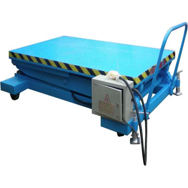 Наружный ножничный подъемный стол Мощность 3кВт Гидравлический подъемный троллейбус Грузоподъемная платформа