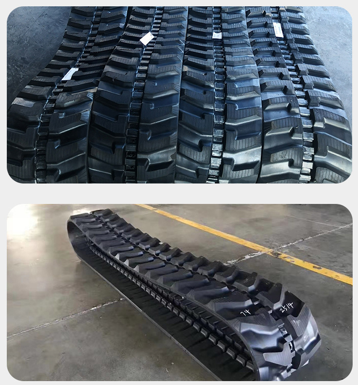 OEM Crawler Rubber Track 400*72.5*74 for Excavator Rubber Crawler Belt Block