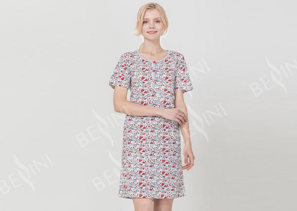 Pretty Gorgeous Ladies Night Dresses Sleepwear Round Neck Very Soft Handfeel