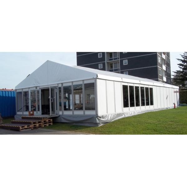 Waterproof Glass Wall Tents Outdoor White Garden Pavilion Canopies