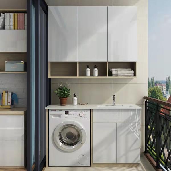 Moderno Hotel Montar Mural Gabinete Bacia Flutuante de Madeira Sólida Banheiro Mobiliário Vanidade