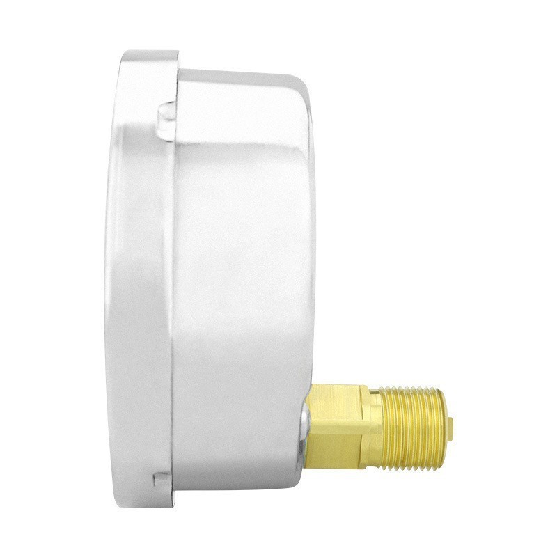 100mm 1.6% High Accuracy Axial Oil Filled Pressure Gauge Meter for OEM Customization