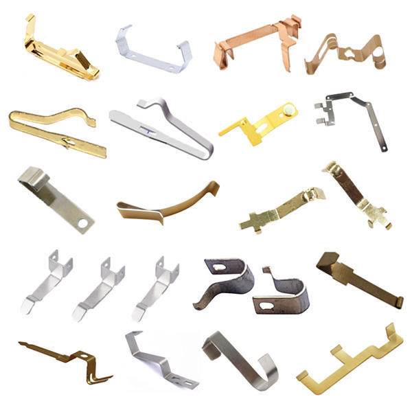 Single Package Size 15X10X8 cm Custom Electric Battery Connector Metal Stamping Shrapnel Electrical Contacts