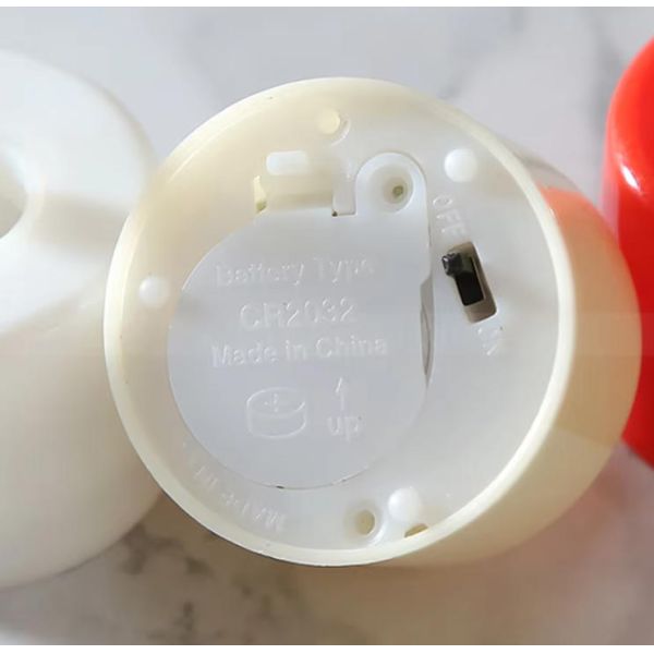 Cordless Remote Tea Light Candles Plastic Electric Tea Light Candles White / Yellow / Red