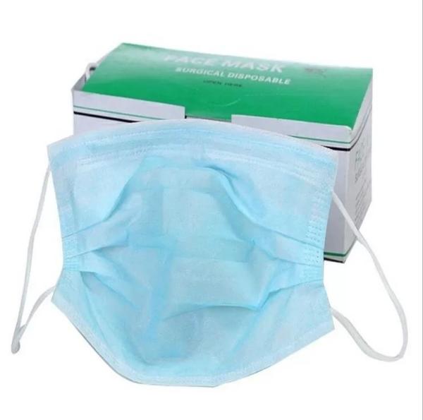 Anti - Virus Disposable Surgical Face Mask , Breathable Dust Mask 3 Layers