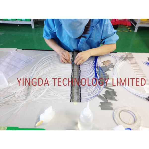 SC/UPC Coupler Fiber Optic PLC Splitter 2X8 900um 9/125um SM 1Meter G657A LSZH