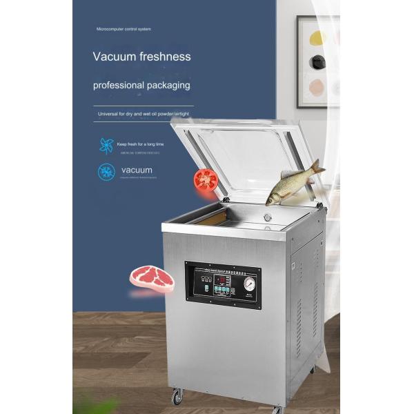 220V Voltage Vertical Food Vacuum Packaging Machine 2KW Power Customizable Options