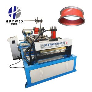 HVAC Ducts Flexible Connection Production Line High Speed PLC Controlled With 12