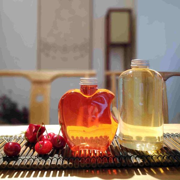 300ml 350ml 400ml Pet Plastic Beverage Bottle for Beverage Customization and Branding