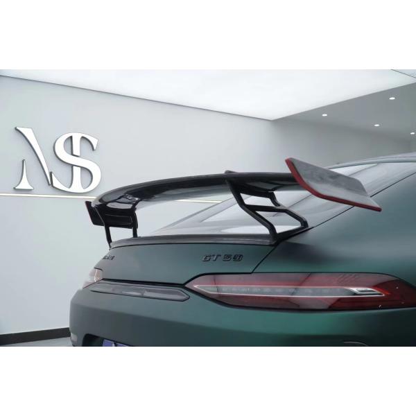 For Mercedes-Benz AMG GT50 GT63 Carbon Fiber Spoiler AMG GT50 GT63 Upgraded RT900-style Carbon Fiber Spoiler Wing