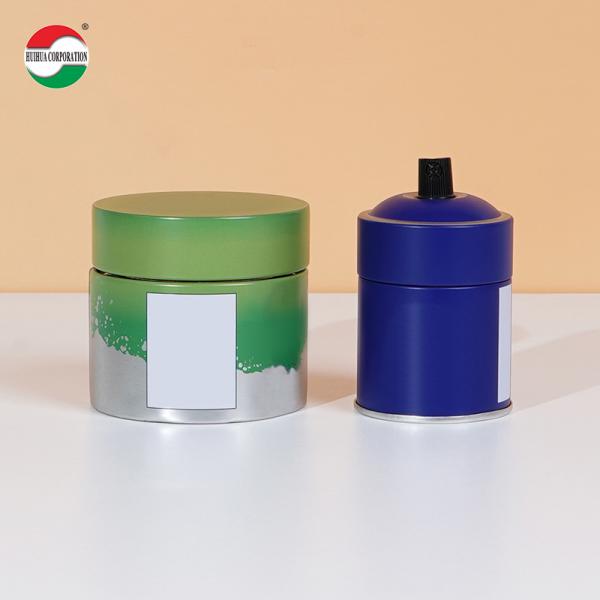 Latas compuestas de hojalata, cilindro ecológico, tubo de plástico, caja de embalaje redonda para alimentos