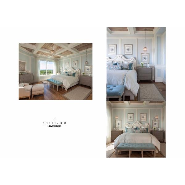 Plywood Double Wedding Fancy Bed Design