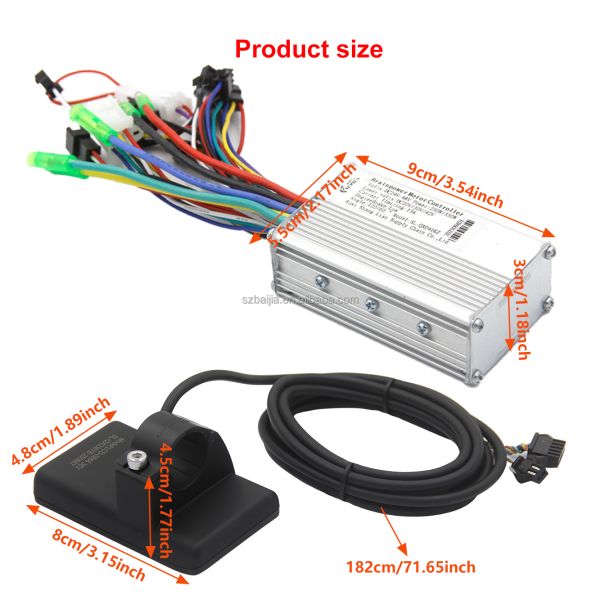 Brainpower Electric Scooter Motor Kit S866 Speed Display Controller 24V 36V Scooter Accessories