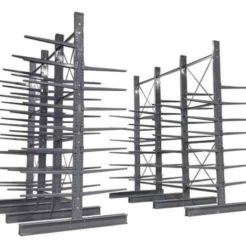 Réservoir de matériaux métalliques pour le stockage de tuyaux