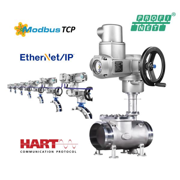 Chinese Ball Valve And Auma Electric Valve Actuator SQ10.2 SQ12.2 SQ07.2 SQ14.2 Part Turn Electric Actuator With AC Actuator Controls